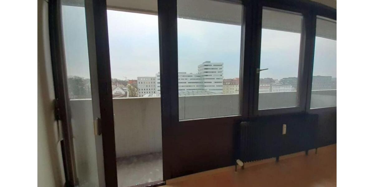 1-Zimmer Wohnung in Ulmer Innenstadt mit Balkon, provisionsfrei 1 zimmer