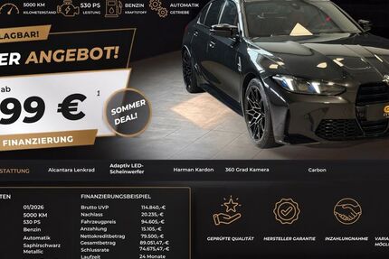 BMW M3 5.000 km 94.605 &euro; Freilassing 83395
