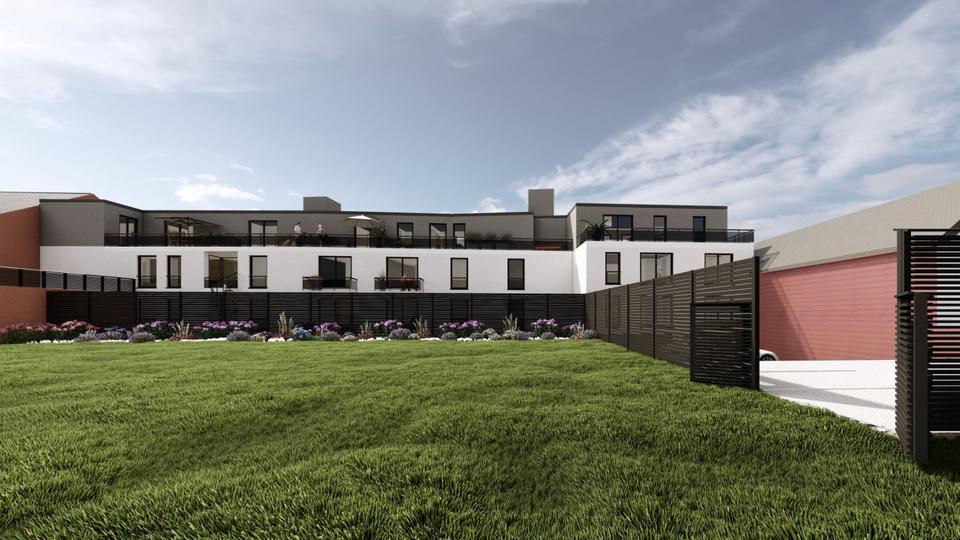 Vermietung Neubau Penthouse 3 ZKDB in Übach-Palenberg Zentrum WE11 3 zimmer