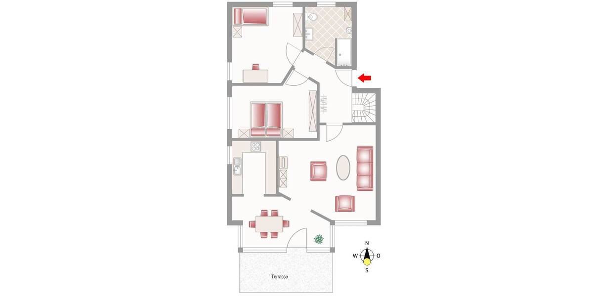 Etagenwohnung Kolbermoor - 3 Zimmer, 89 m&sup2;, 570.000&euro; | Angebot:25834971