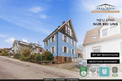 Haus Karlsbad Langensteinbach - 9 Zimmer, 203 m&sup2;, 449.000&euro; | Angebot:25916673