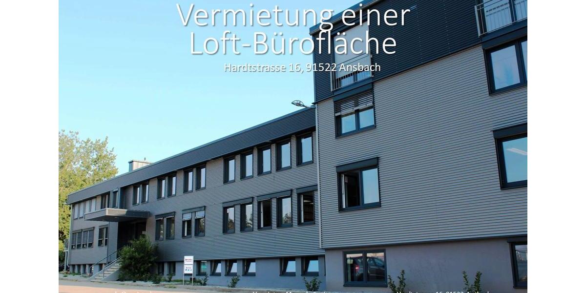 Gewerbeobjekt Ansbach - 873&euro; | Angebot:26132298