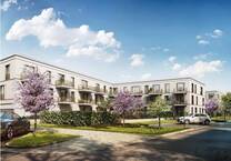 Neuwertige Komf.-3-Zi.-DG-Whg. mit Einbaukü. u. Südbalkon im inneren Westen von Rgbg.Dörnberg