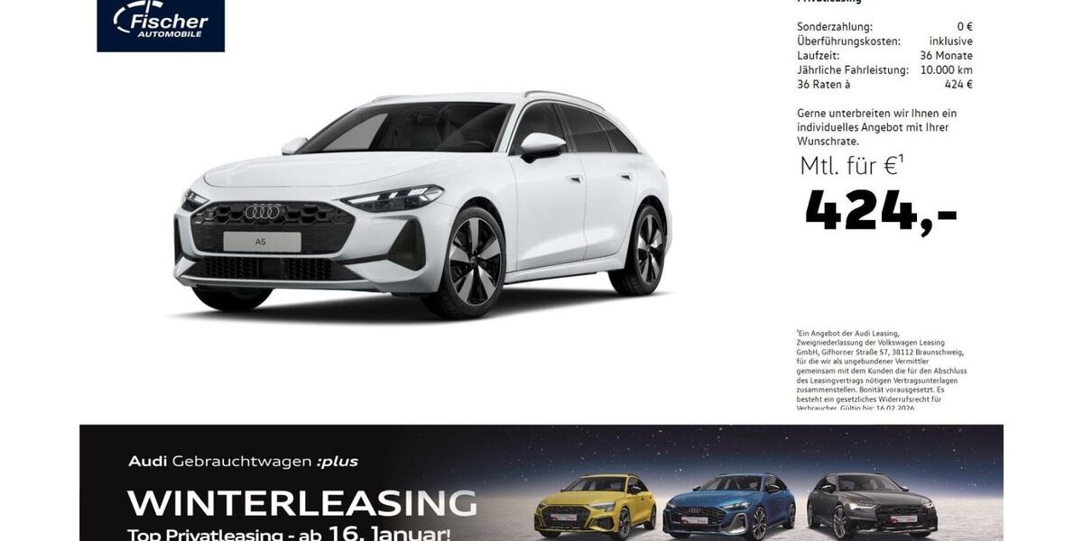 Audi A5 17.965 km 49.480 &euro; Neumarkt 92318