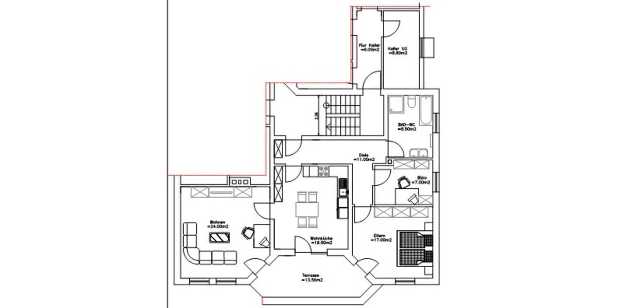 Terrassenwohnung Regenstauf - 3 Zimmer, 82 m&sup2;, 890&euro; | Angebot:25306492
