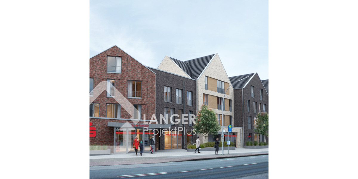Etagenwohnung Lingen (Ems) Damaschke - 2 Zimmer, 73 m&sup2;, 880&euro; | Angebot:23144370