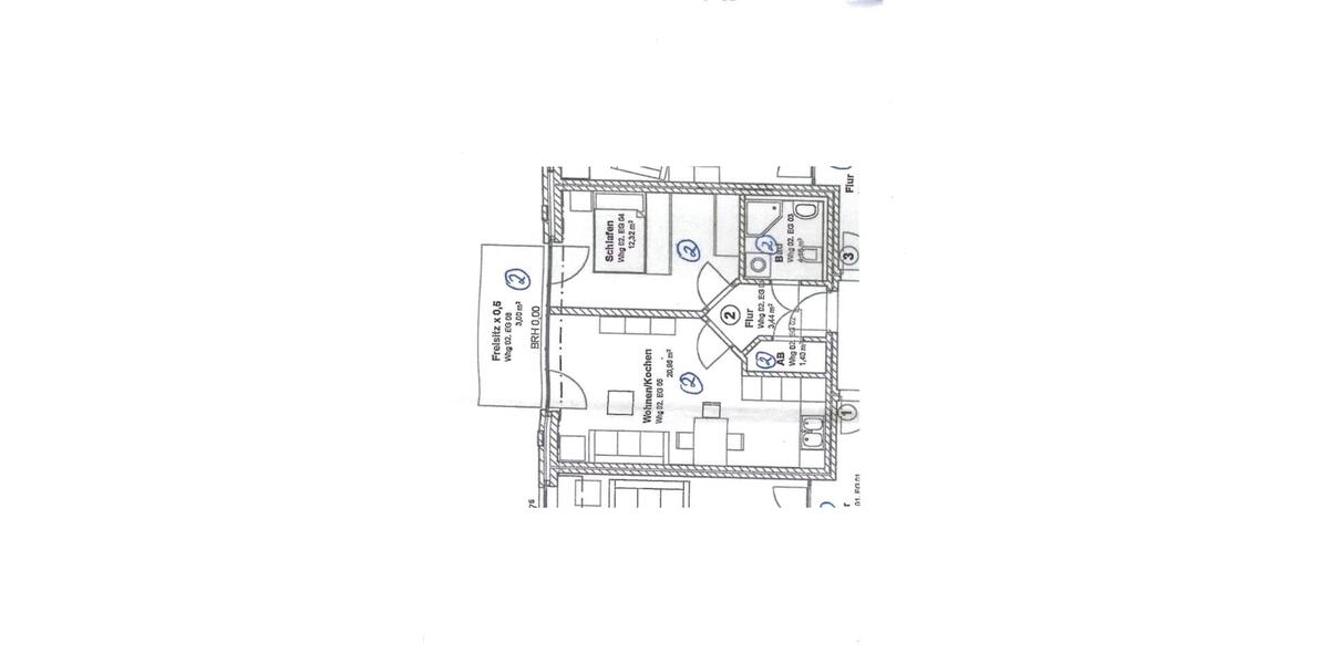Erdgeschoßwohnung Lathen - 2 Zimmer, 44 m&sup2;, 410&euro; | Angebot:25722196