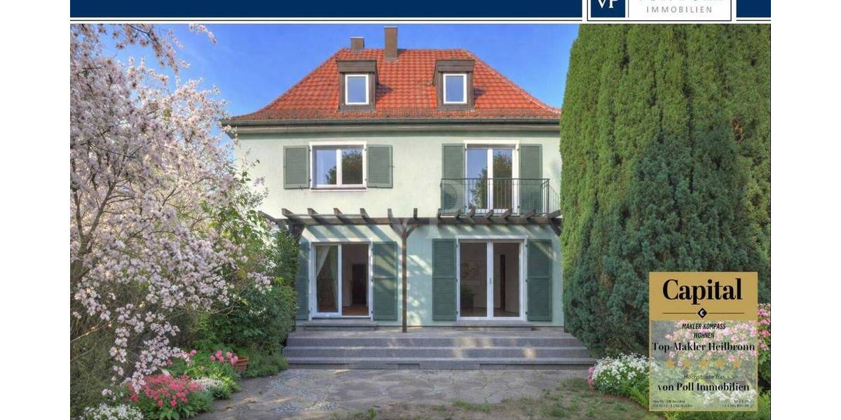 Einfamilienhaus Heilbronn Kernstadt - 7 Zimmer, 182 m&sup2;, 1.085.000&euro; | Angebot:26054697