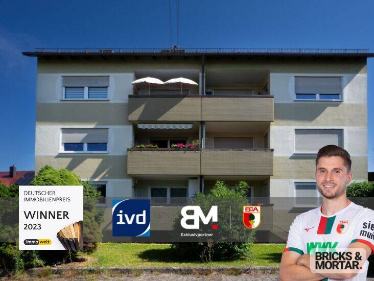 Top-gepflegte 3-Zimmer-Wohnung mit Balkon & Einzelgarage, ruhige Wohnlage -vermietet- 3 zimmer