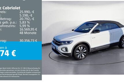 VW T-Roc 25.365 km 25.990 &euro; Durmersheim 76448