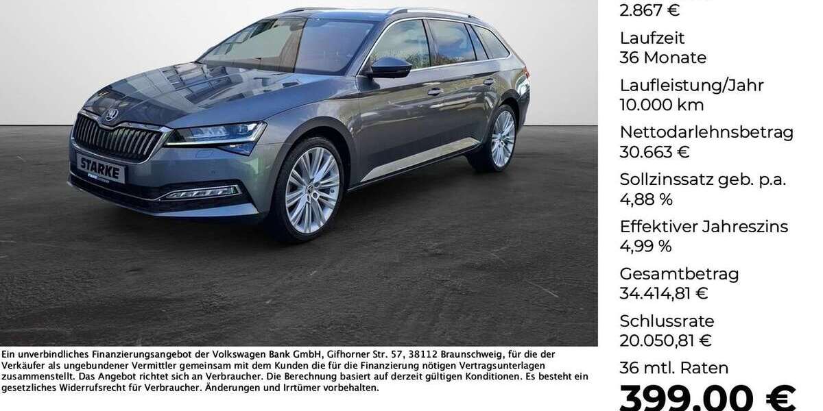 Skoda Superb 37.870 km 33.530 &euro; Georgsmarienhütte 49124