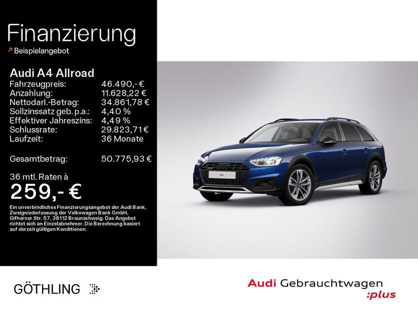 Audi A4 16.072 km 46.490 € Eisenach 99817