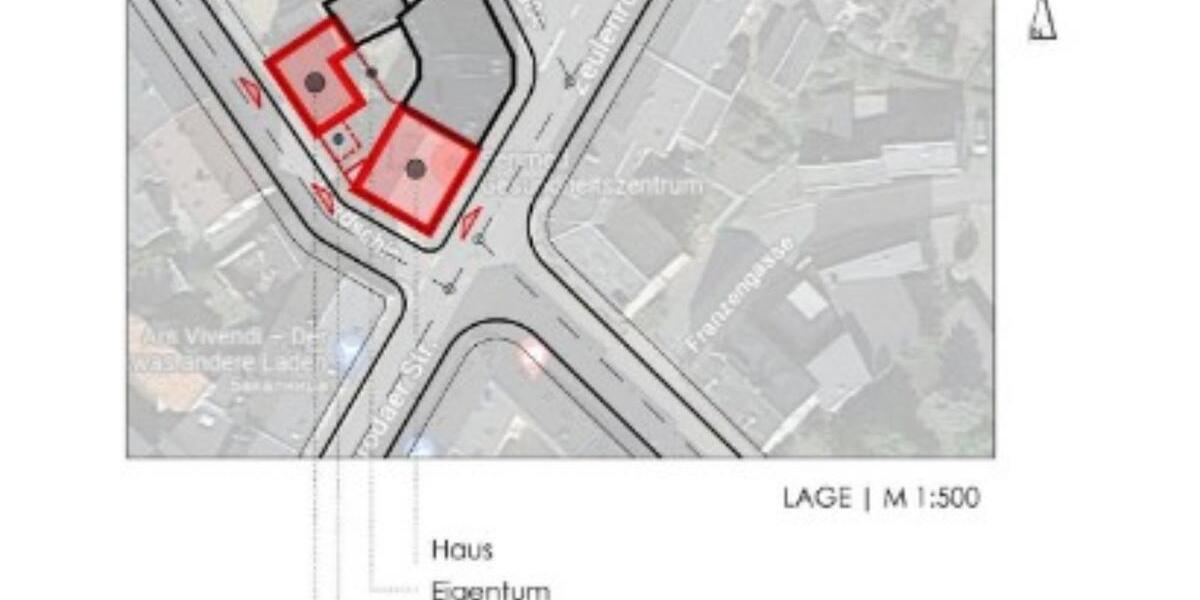 Geschäft und MFH im Zentrum Pausa 8 zimmer