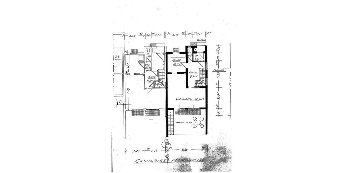 Reihenhaus Burghausen - 5 Zimmer, 124 m&sup2;, 1.800&euro; | Angebot:25170607