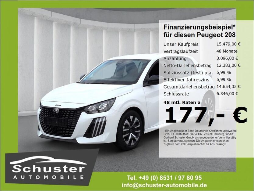 Peugeot 208 9.855 km 15.479 € Ruhstorf 94099