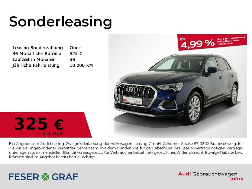 Audi Q3 3.994 km 40.290 € Nürnberg 90441