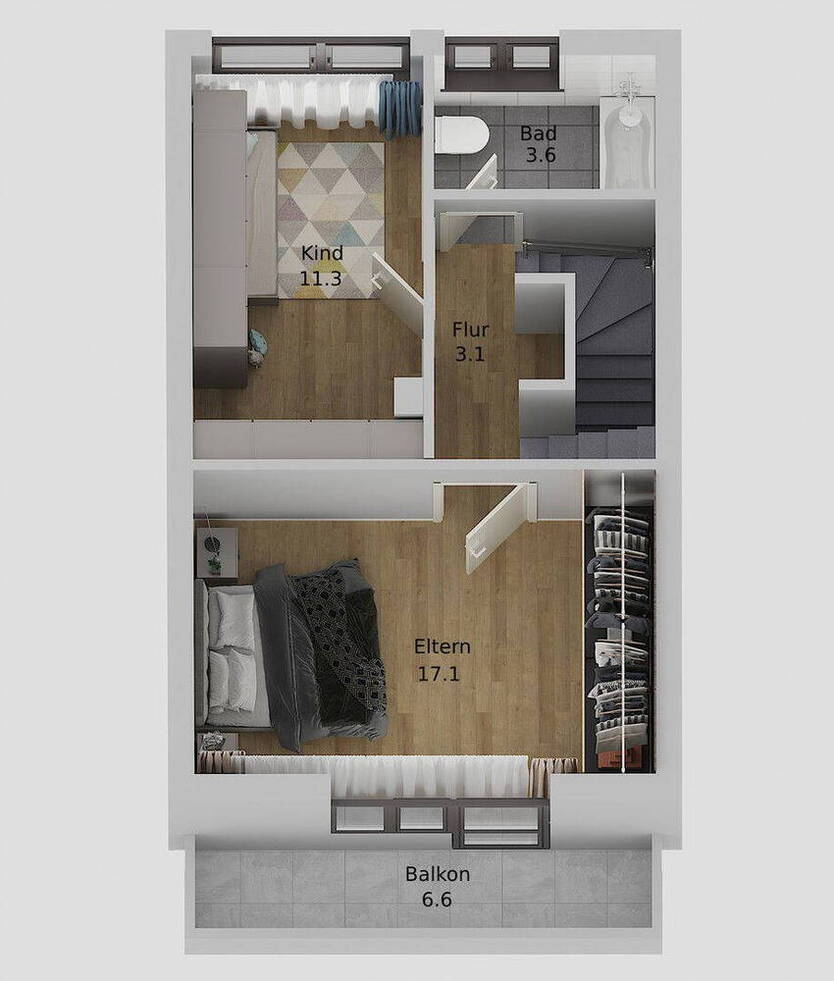 Charmantes, modernisiertes Reihenhaus mit Garten, Balkon & Garage - in Stuttgart-Altenburg