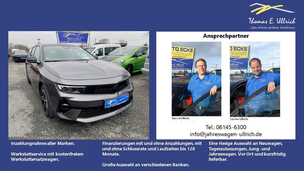 Opel Astra 13.550 km 19.995 &euro; Rüsselsheim 65428