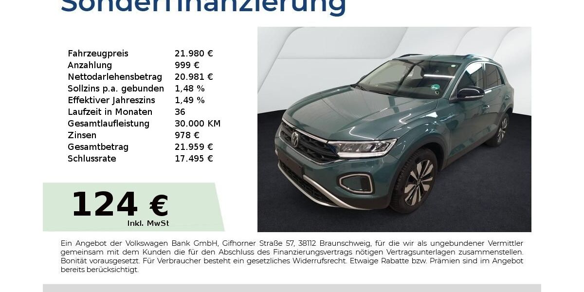 VW T-Roc 25.093 km 21.980 &euro; Fürth 90763