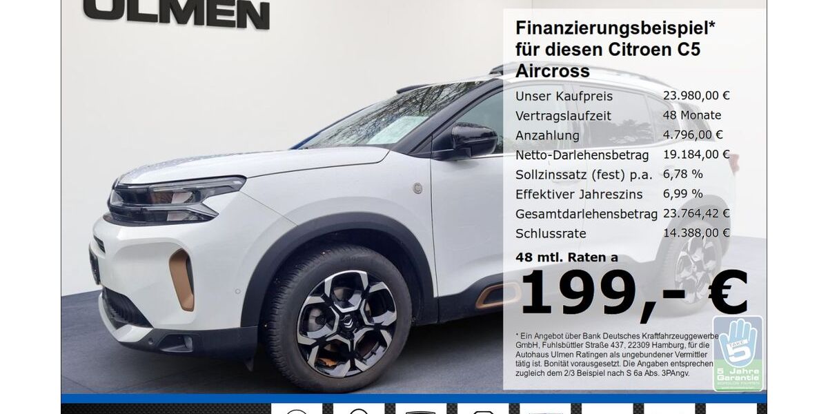 Citroen C5 Aircross 8.480 km 23.980 &euro; Ratingen 40880