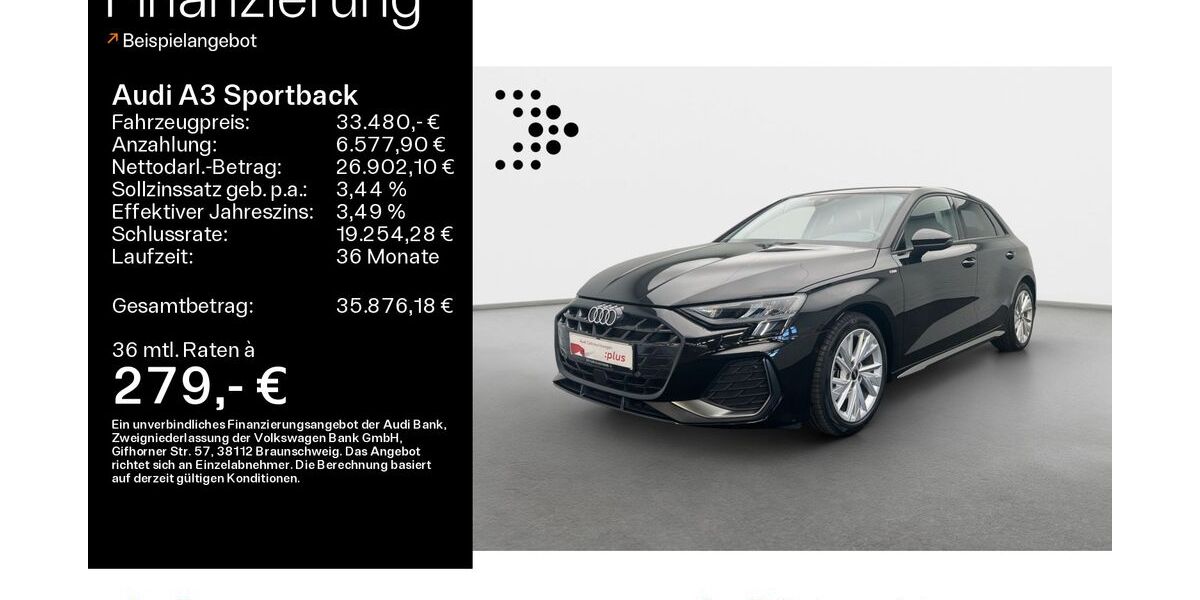 Audi A3 23.672 km 33.480 &euro; Hofheim 65719