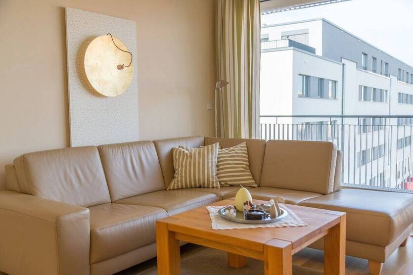 Möblierte Wohnung mit Weitblick - ideal für Pendler, 1km zum HBF