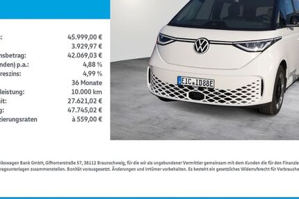 VW ID. Buzz 24.132 km 43.879 &euro; Leinefelde-Worbis/DE 37327