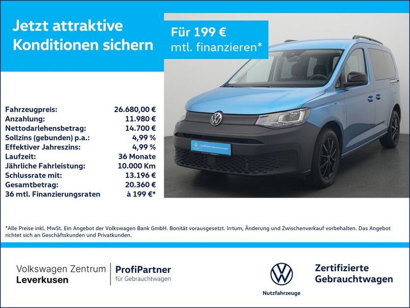 VW Caddy 8.204 km 25.380 € Leverkusen 51379