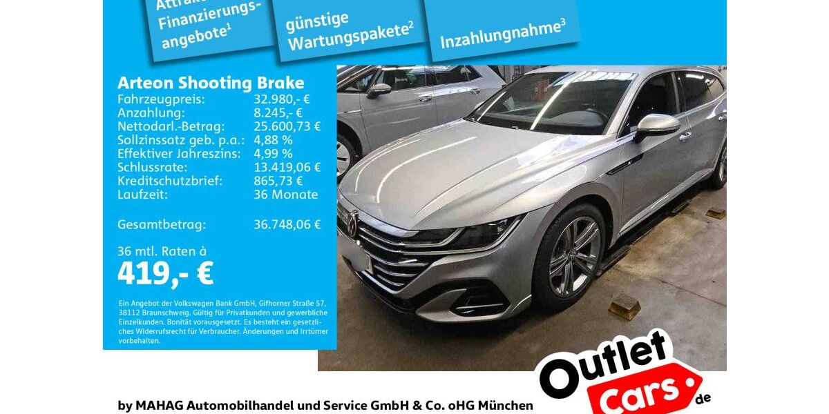 VW Arteon 32.367 km 32.980 &euro; Dachau 85221