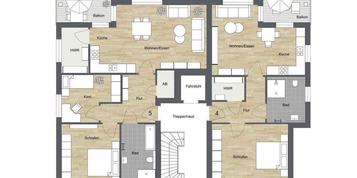 Etagenwohnung Leopoldshöhe Asemissen - 3 Zimmer, 108 m&sup2;, 457.000&euro; | Angebot:24967349