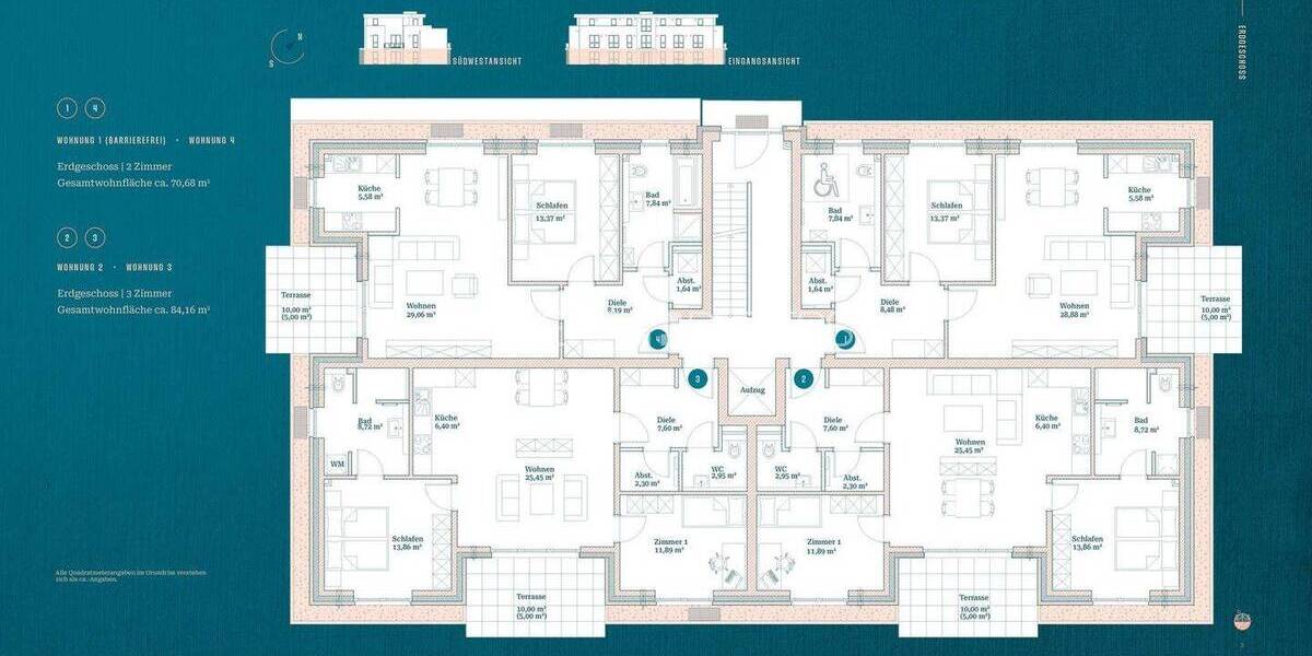 Etagenwohnung Neu Wulmstorf - 3 Zimmer, 84 m&sup2;, 420.000&euro; | Angebot:25745603