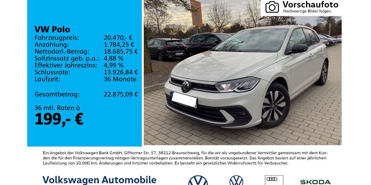 VW Polo 7.000 km 20.470 &euro; Leipzig 04277