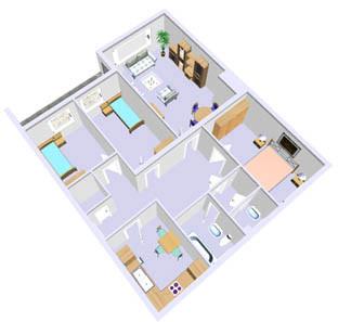 Erdgeschoßwohnung Kiel Ellerbek - 4 Zimmer, 97 m&sup2;, 983&euro; | Angebot:25316978