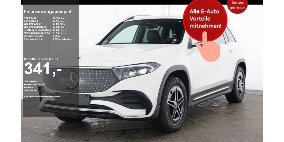 Mercedes-Benz EQB 10.873 km 43.300 &euro; Bad Oldesloe 23843