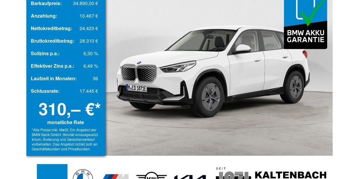 BMW iX1 44.567 km 34.890 &euro; Wiehl 51674