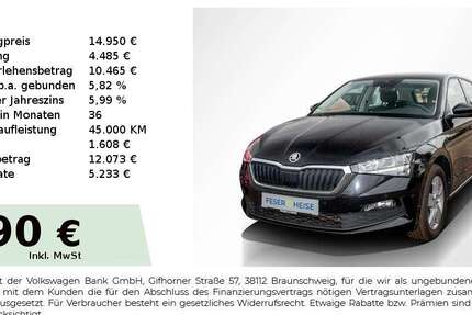 Skoda Scala 69.735 km 14.950 &euro; Köthen 06366