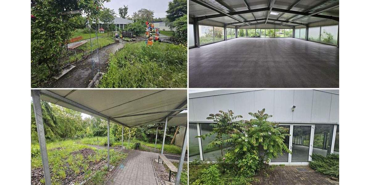 Ca. 35.270 m² gr. Gewerbegrundstück mit Lagerhallen, Gewächshaus, Wohnhäuser, Bürogebäude, Garagen, SP, Freilagerfläche u.v.m. - ca. 60 % vermietet zimmer