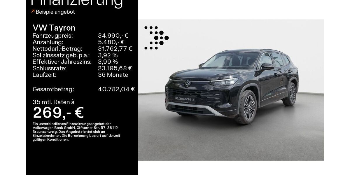 VW Tayron 25.990 km 34.480 &euro; Bad Kissingen 97688