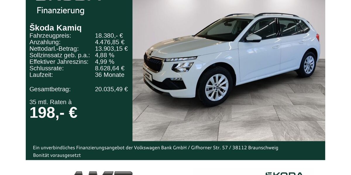 Skoda Kamiq 16.820 km 18.380 &euro; Borna 04552