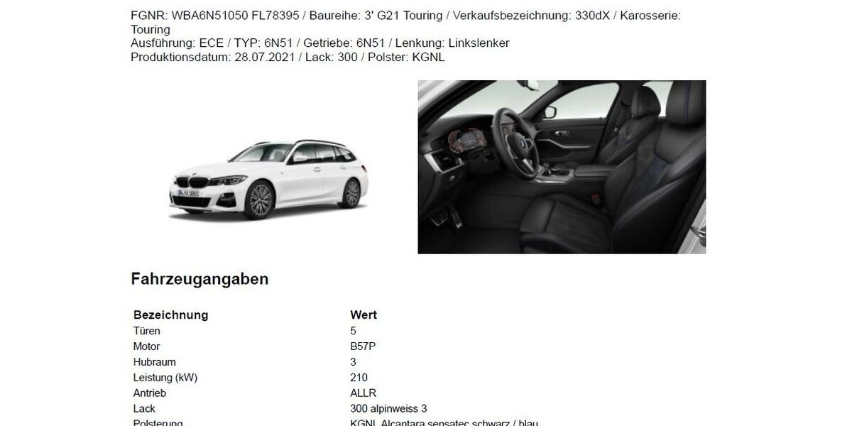 BMW 330 168.000 km 29.900 &euro; Oranienbaum-Woerlitz 06785
