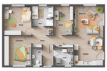 Bungalow Habichtswald Dörnberg - 5 Zimmer, 102 m&sup2;, 331.850&euro; | Angebot:25709675