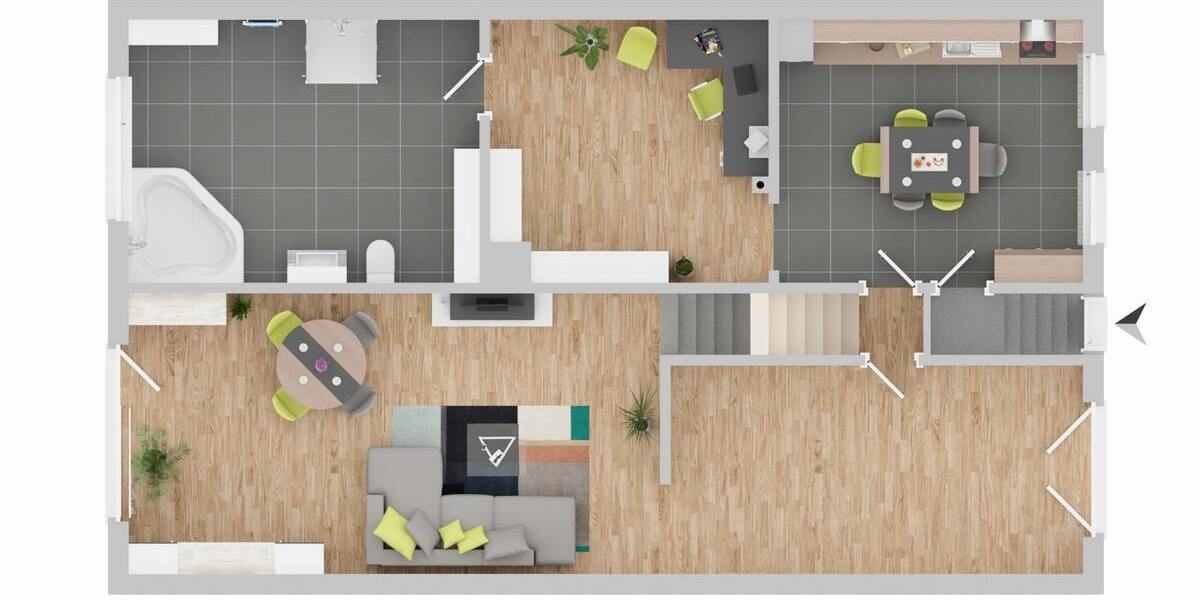 Historisches Reihenhaus mit PV-Anlage!!! - Reihenmittelhaus Bad Salzdetfurth | Angebot:26336858