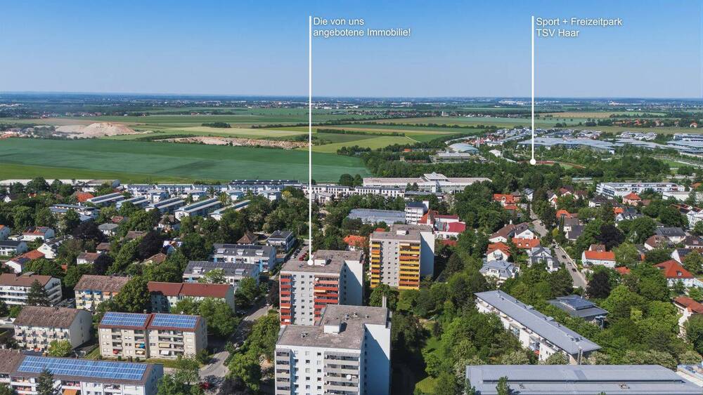 Etagenwohnung Haar - 2 Zimmer, 62 m&sup2;, 345.000&euro; | Angebot:26867134