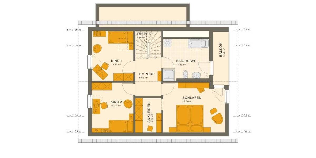 Einfamilienhaus Stutensee Friedrichstal - 6 Zimmer, 143 m&sup2;, 680.000&euro; | Angebot:26043414