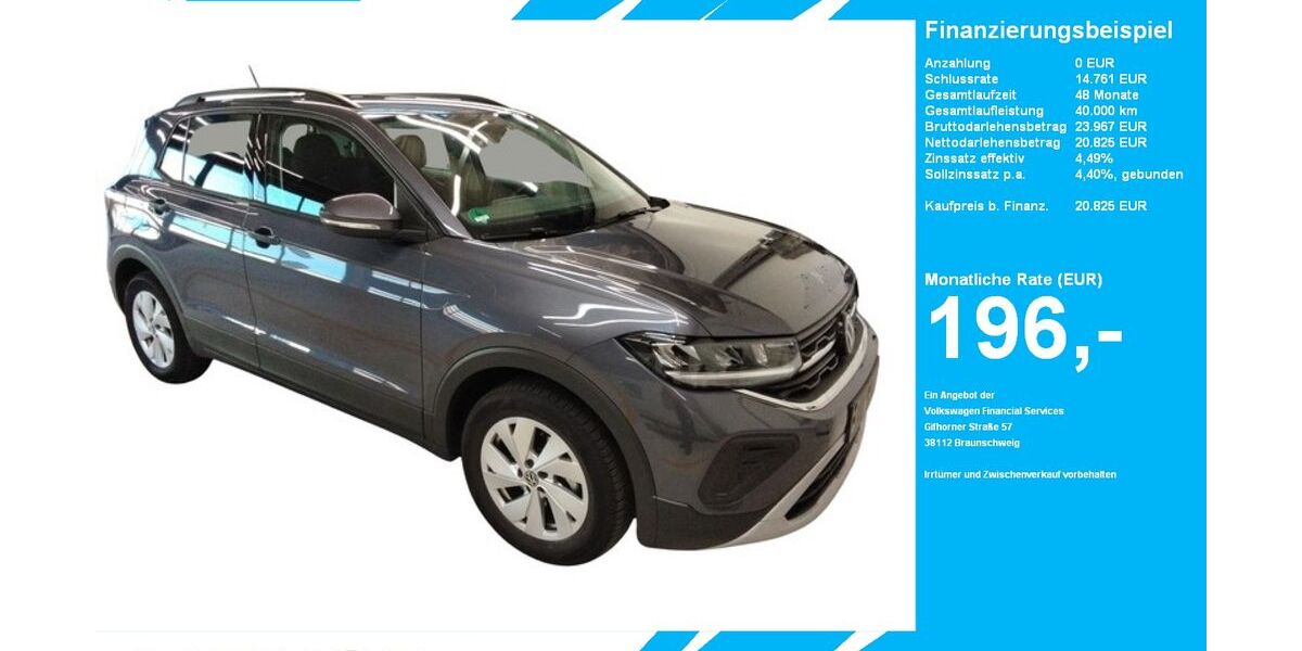 VW T-Cross 5.844 km 20.825 &euro; Gütersloh 33334