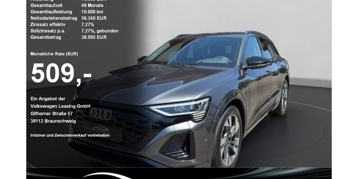 Audi Q8 e-tron 51.951 km 53.840 &euro; Sigmaringen 72488