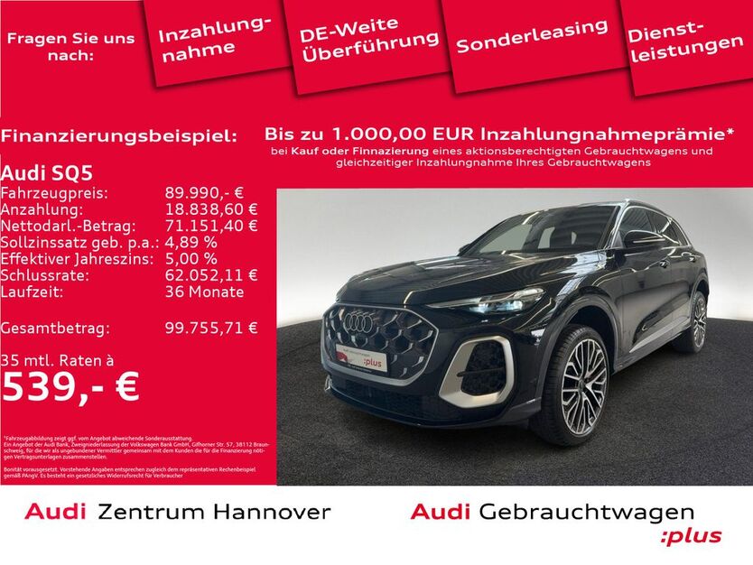 Audi SQ5 9.999 km 89.990 € Hannover 30179