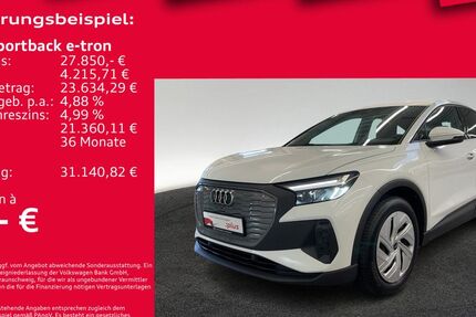 Audi Q4 e-tron 32.738 km 27.850 &euro; Hannover 30179