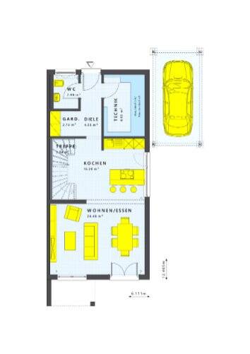 Doppelhaushälfte Herbolzheim - 6 Zimmer, 125 m&sup2;, 573.652&euro; | Angebot:26318541