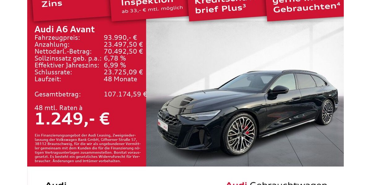 Audi A6 1.500 km 93.990 € Dresden 01067